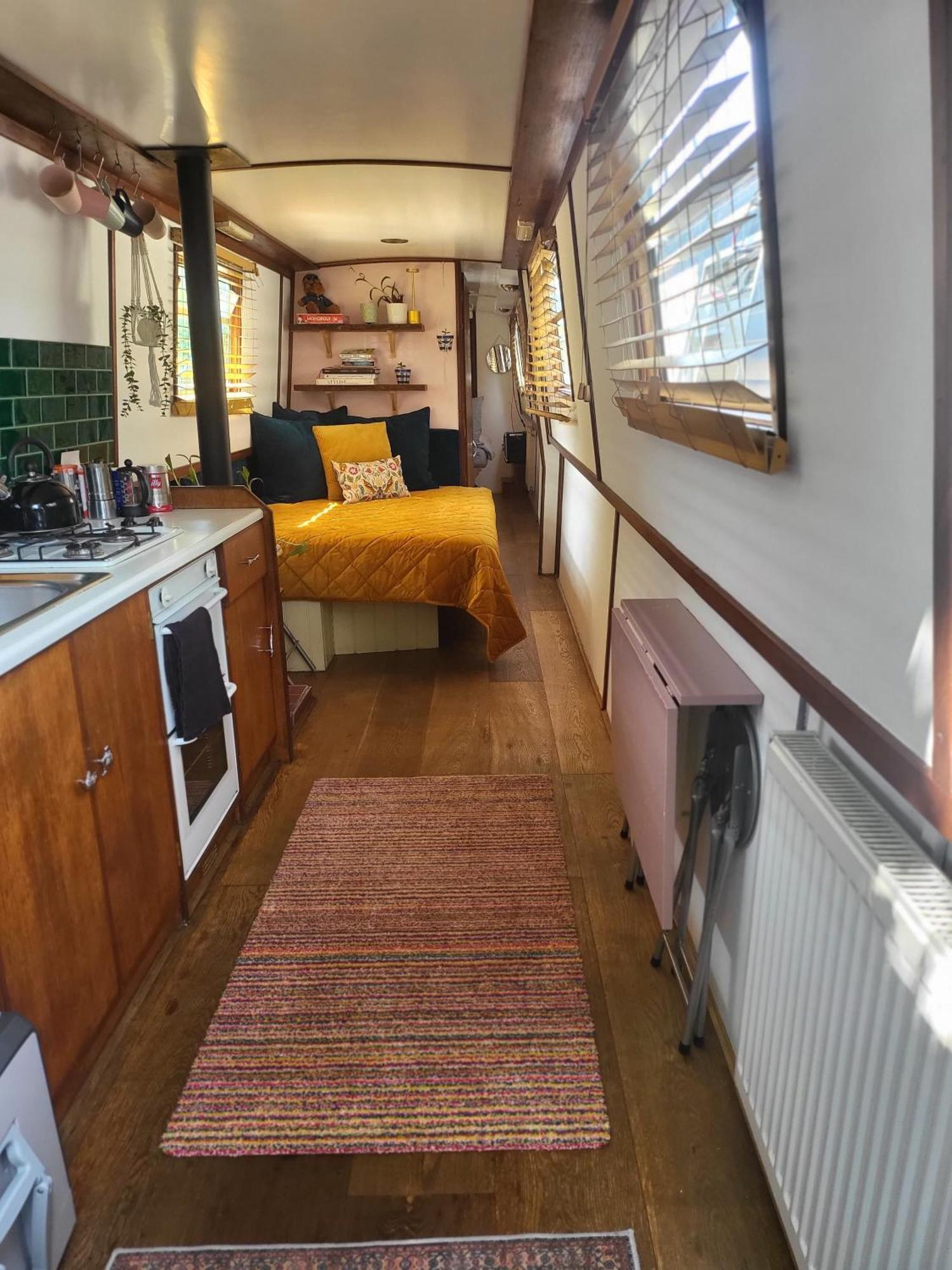Lovely Canal Boat In Little Venice For Family & Friends Londra Exterior foto